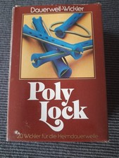 Poly Lock 40 Dauerwell-Wickler Wickler für die Heimdauerwelle blau Vintage