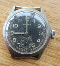 Original alte Wehrmachtsuhr / Wehrmacht Uhr / Hersteller Moeris 2. WK