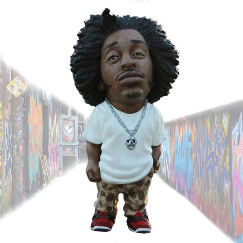 Mini rapper resin statue deko - mini,