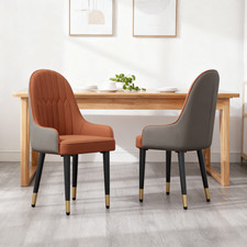 Esszimmerstühle  Leder-Optik