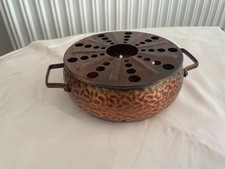 Stövchen / Rechaud Kupfer  Kaffee-/Teewärmer, Warmhalteplatte Speisenwärmer