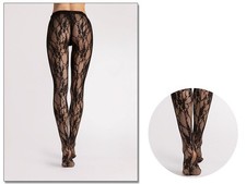 Strumpfhose aus spitzenstoff - strumpfhose,