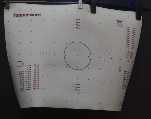 Tupperware backunterlage - tupperware,