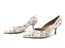 XYXYX Damen Pumps Gr. 37 High Heels Absatzschuhe Blockabsatz Komfortschuhe Bunt