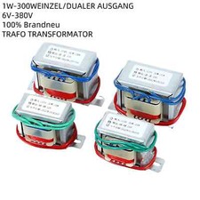 1W Bis 300W Trafo Transformator Netztrafo 110/220/380 Volt Einzel/Dualer Ausgang