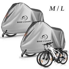 Wasserdicht Fahrradabdeckung Schutzhülle Abdeckung Fahrradgarage für 1-3 Fahrrad