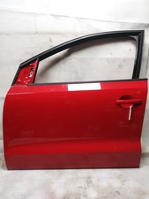 VW Volkswagen Polo 6R Tür vorne links Fahrertür rot ohne Anbauteile