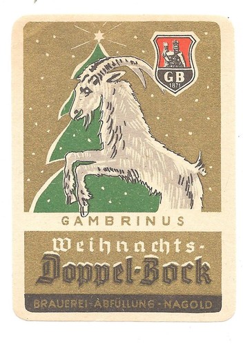 Bieretikett gambrinus brauerei - bieretikett, gambrinus-brauerei