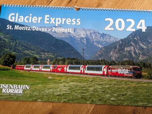 Glacier express 2024 - 2024, kalender
