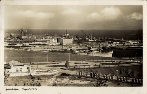 Gdynia gotenhafen pommern - ak,
