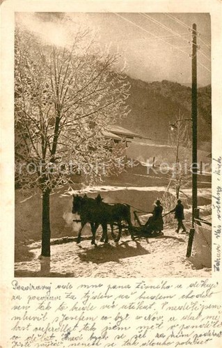 Pferdeschlitten tschechien - pferdeschlitten,
