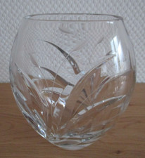 Nachtmann bauchige-ovale Vase 24 % Bleikristall Fleurie 18 cm hoch 1670 Gramm