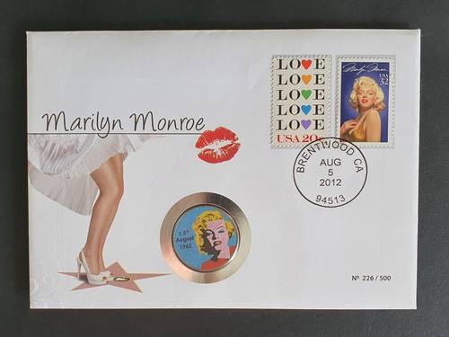 Numisbrief usa marilyn - numisbrief,