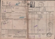 Frachtbrief 1939, Erhard