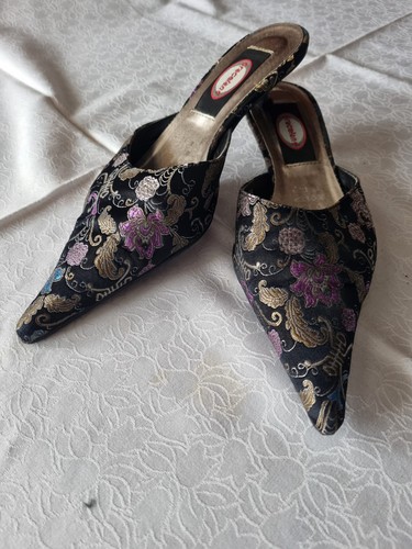 Damen pantoletten mules - damen-pantoletten, /