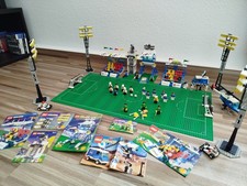 Lego Fußball Stadion 3303 3308 3309 3310 3311 2x3313 6553 mit Fußballfeld 48x48