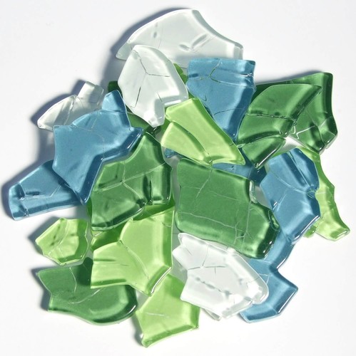 Glassteine mosaik crash glas - crash,