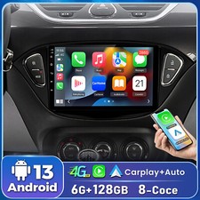 6+128GB Android13 Autoradio Für Opel Corsa 2015-2019 Adam 2013-2016 GPS Navi SWC