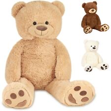XXL Teddybär Kuscheltier 100 cm Plüsch Teddy Groß Stofftier Plüschtier Plüschbär