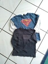 2 Langarmshirt H&M 116 Superman Lagenlook 