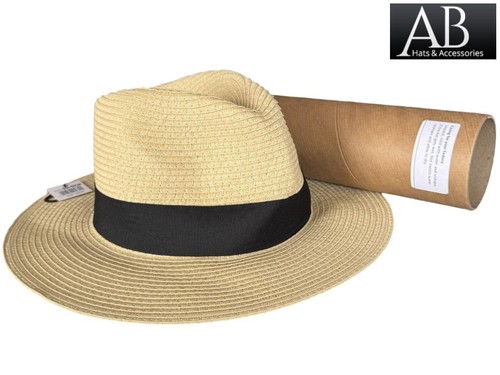Herren stroh fedora - herren,