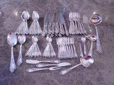 Elegantes silberbesteck rokoko - elegantes,
