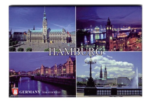 Magnet hamburg hafen rathaus - magnet,