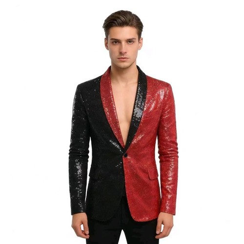 Herren glitzer pailletten - herren,