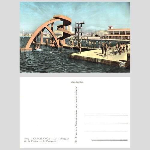 Alte postkarte casablanca - postkarte,