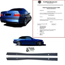 SET Seitenschweller *ABE*+MONTAGEKIT passend für BMW E36 alle Modelle auch M M3