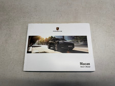 Betriebsanleitung Porsche Macan 95B 2017 ORIG English