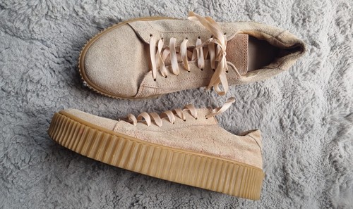 Rihanna fenty suede creeper - fenty,