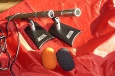 Zwei Akai ACM 100  Electret Condenser Microphone, Top!