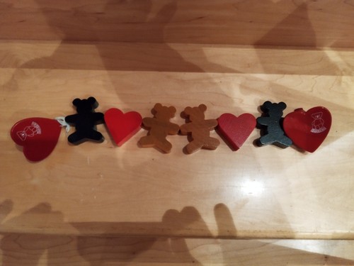 Kinderwagenkette aus holz - aus,