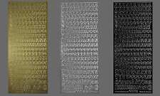 Buchstaben Aufkleber Sticker