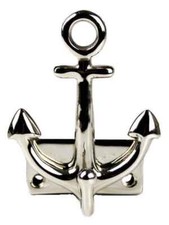 Kleiderhaken Anker Alu - als Handtuchhalter, Garderobenhaken, Wandgarderobe, ...