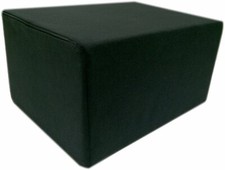 Bandscheibenwürfel 55x45x35cm Bezug Schwarz Stufenlagerung Stufenbett Reha 