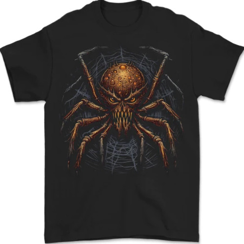 Ein dämonen spinne halloween - ein,