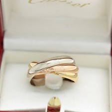 Cartier trinity tricolour 18kt - cartier,