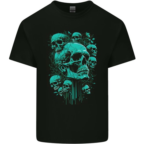 Skull time gothic heavy metal - time,