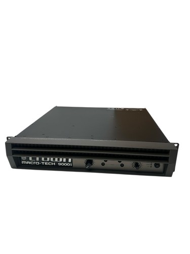 Crown macro tech 9000i - crown, macro-tech