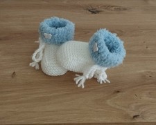 Babyschuhe,gestrickt,Handarbei