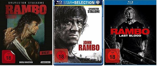 Komplett rambo 3 - rambo,