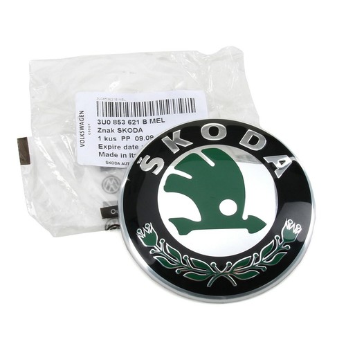 Original skoda emblem 8cm - original,