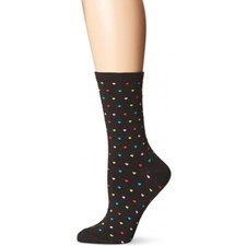 Hot Sox Pindot Heart Repeat