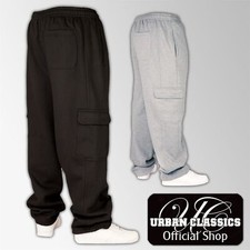 Urban Classics Herren Damen Cargo Sweatpants Hose Jogginghose Jogger Sporthose