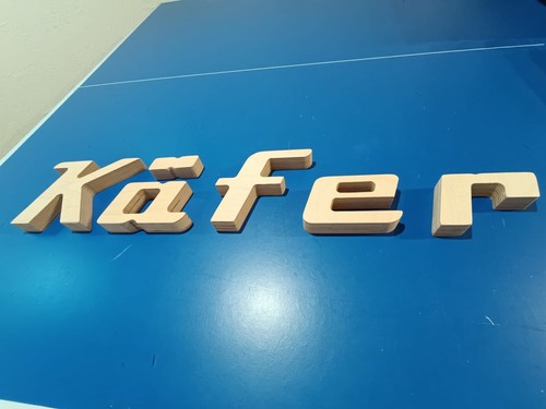 Käfer logo deko garage - deko,