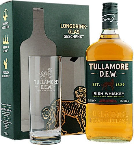 Tullamore dew geschenkset mit - tullamore,