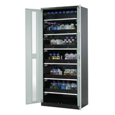 Chemikalienschrank / Giftschrank / Tablarauszüge / 1.950 x 810 x 520 mm