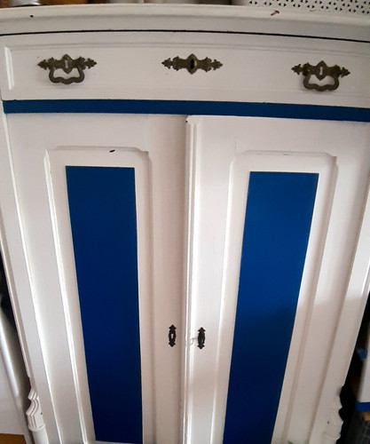 Antiker echtholz wandschrank - antiker,